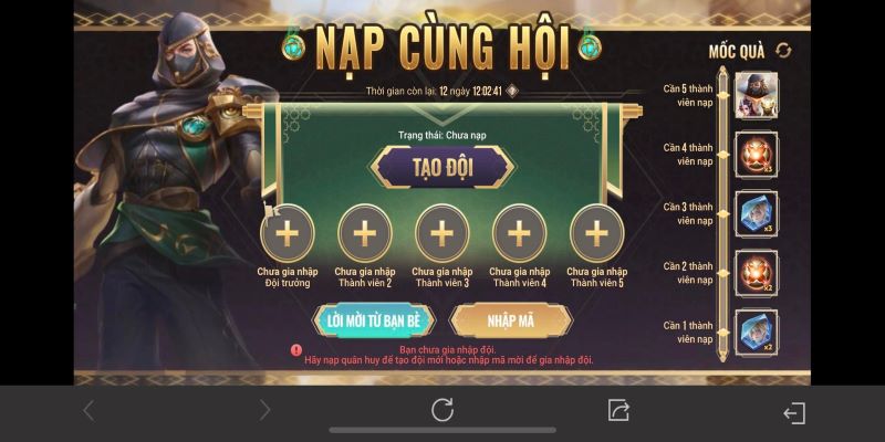 hướng dẫn tham gia Sự kiện lập hội Liên Quân nhập skin free