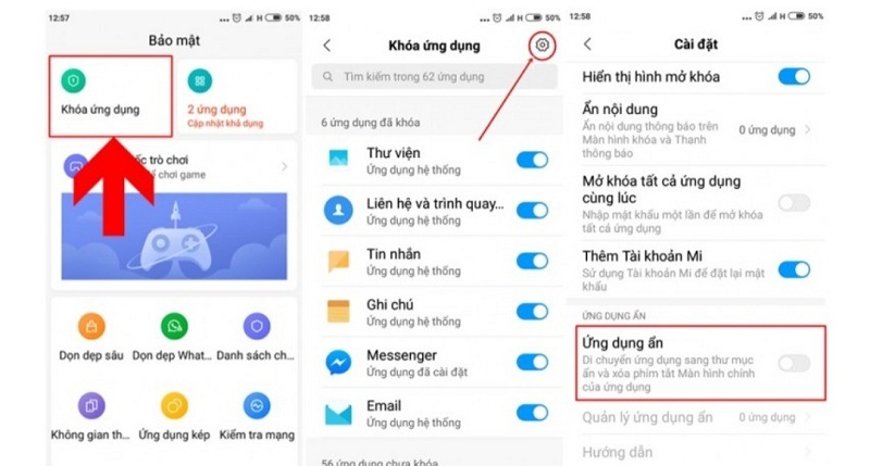 Cách ẩn ứng dụng trên máy Xiaomi/Redmi