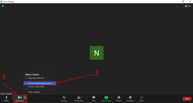 Hướng dẫn cách đổi background Zoom trên máy tính