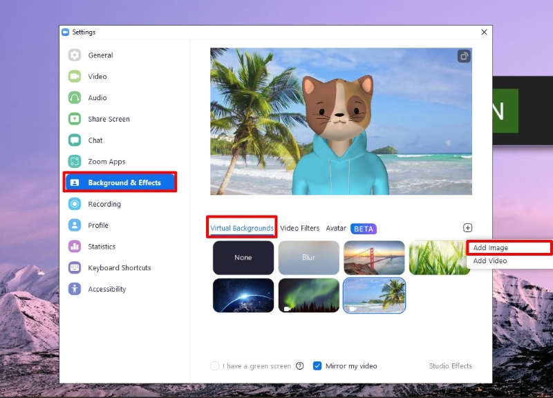 Hướng dẫn cách đổi background Zoom trên máy tính
