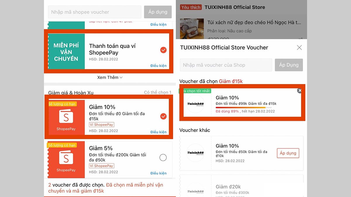 Mã giảm giá của đơn vị liên kết