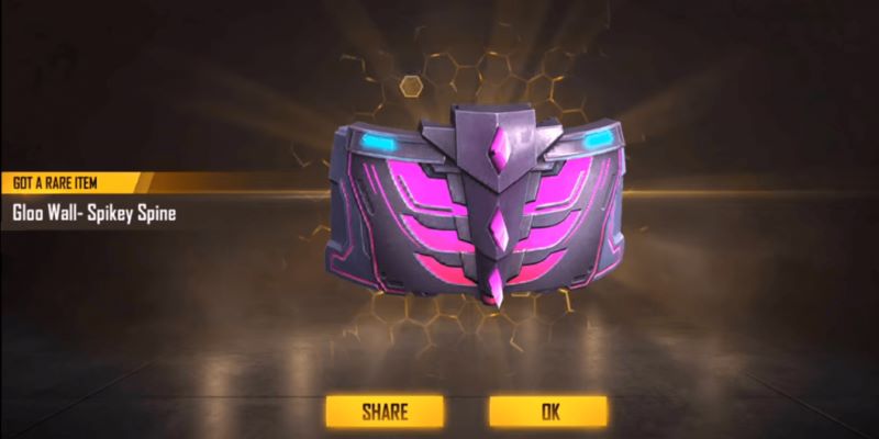 code Free Firee đổi quà thưởng miễn phí nhận skin gloo wall spikey spine
