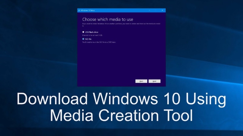 Cách tải và cài đặt Creation Media Tool trên Windows 10