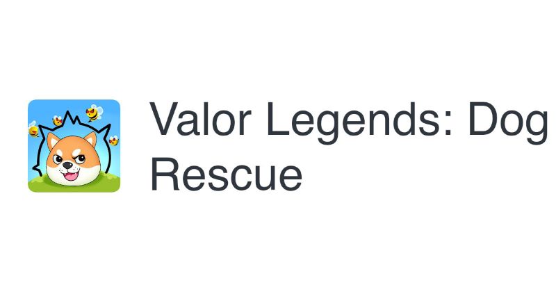 game giải cứu chó Shiba - Valor Legends: Dog Rescue