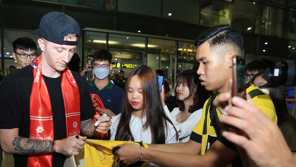 Mọi thứ đã sẵn sàng cho trận giao hữu giữa Việt Nam Dortmund