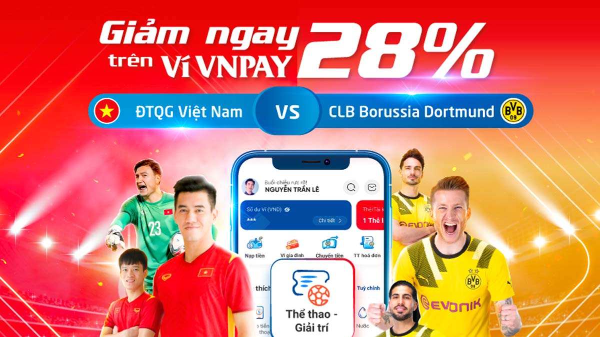 Mua vé trận giao hữu Việt Nam Dortmund trực tuyến