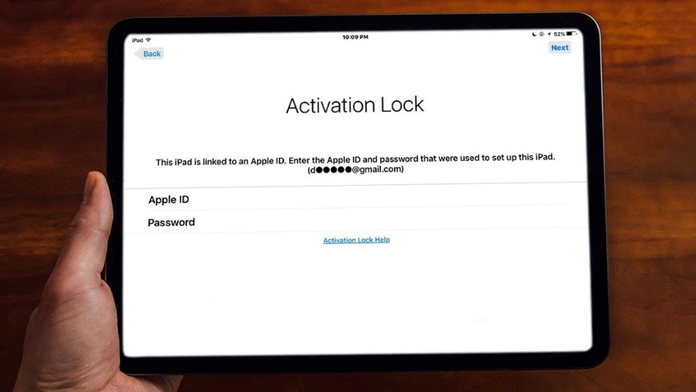 Kiểm tra có dính iCloud hay không?