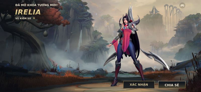 Tướng Irelia Tốc Chiến