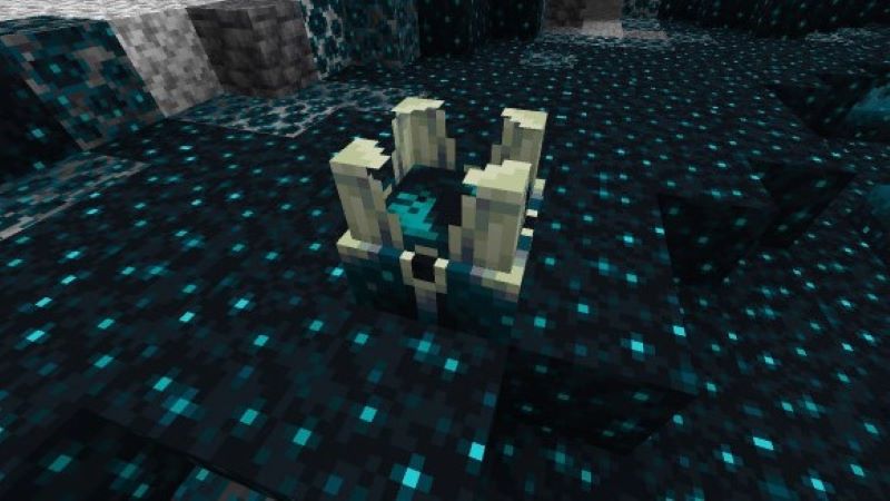 kim cương ở Y -58 khu vuc trong minecraft