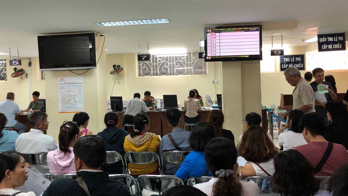 Đề nghị cấp hộ chiếu mới tại Việt Nam