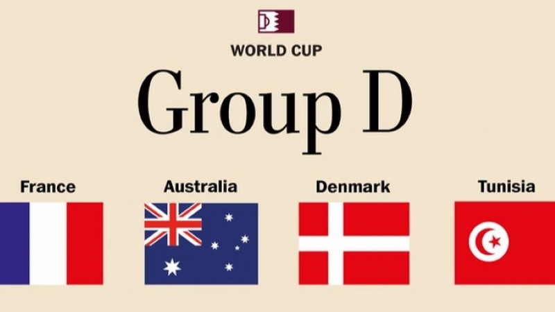 World Cup 2022 Qatar bảng D