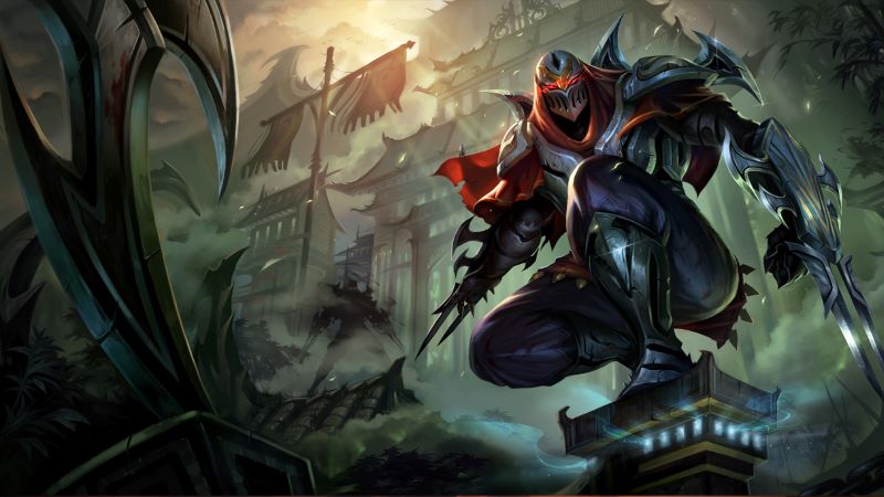 tướng zed trong Chế độ ARAM LMHT