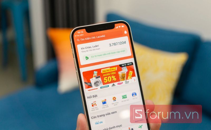 App kiếm tiền online úy tín trên sàn TMDT - ShopBack