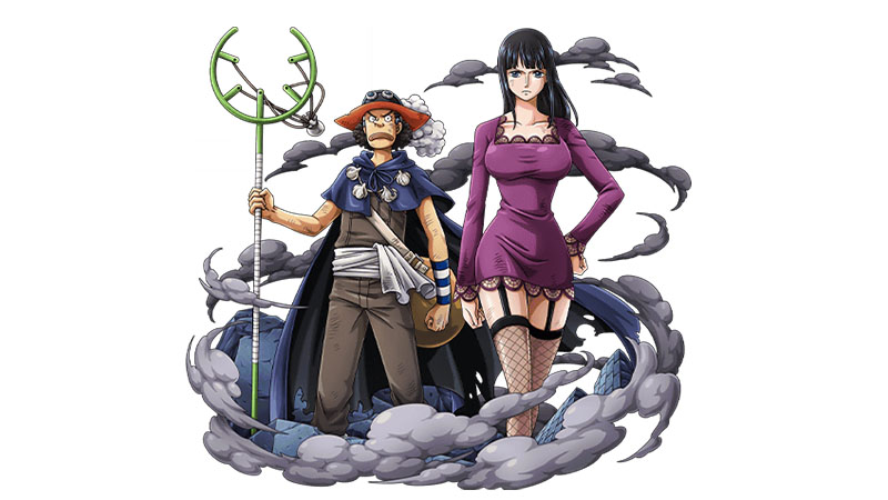 usopp và robin trong game mới One Piece Odyssey