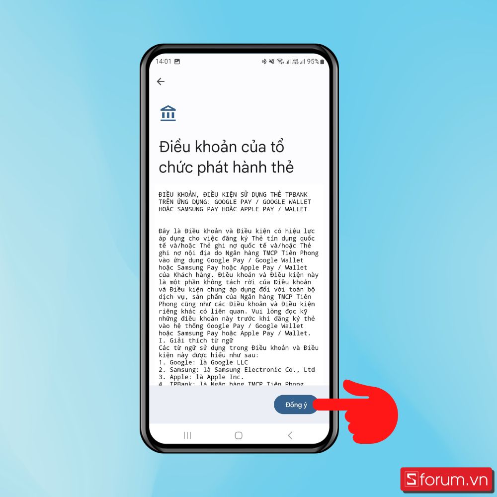 Cách thêm thẻ ngân hàng vào ví điện tử Google Pay - Bước 4