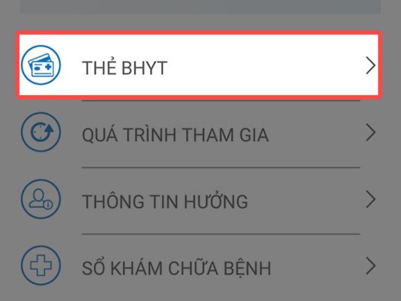 Cách sử dụng VssID để đi khám chữa bệnh bước 2