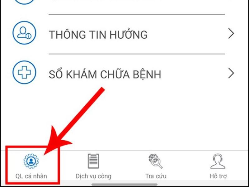 Cách sử dụng VssID tra cứu thẻ bảo hiểm y tế (BHYT) bước 1