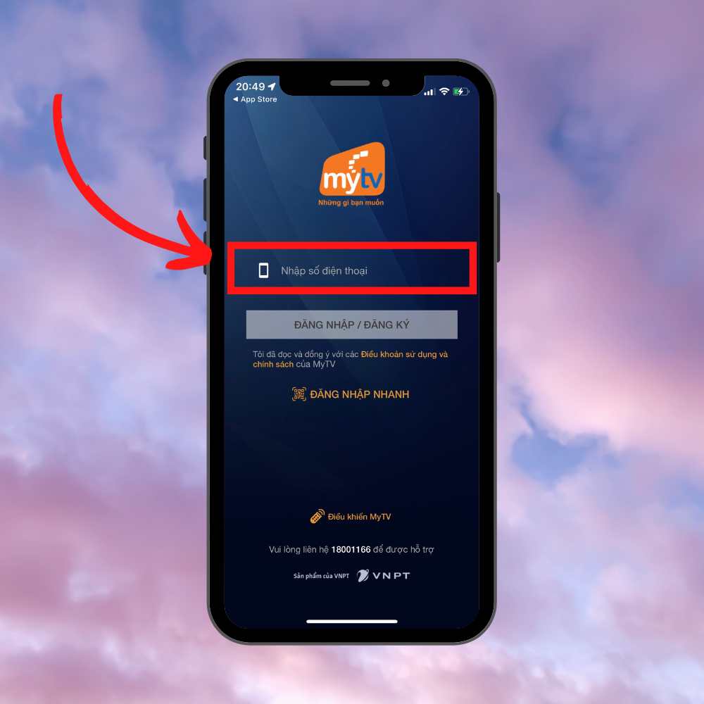 Cách xem World Cup trên MyTV bằng điện thoại 2
