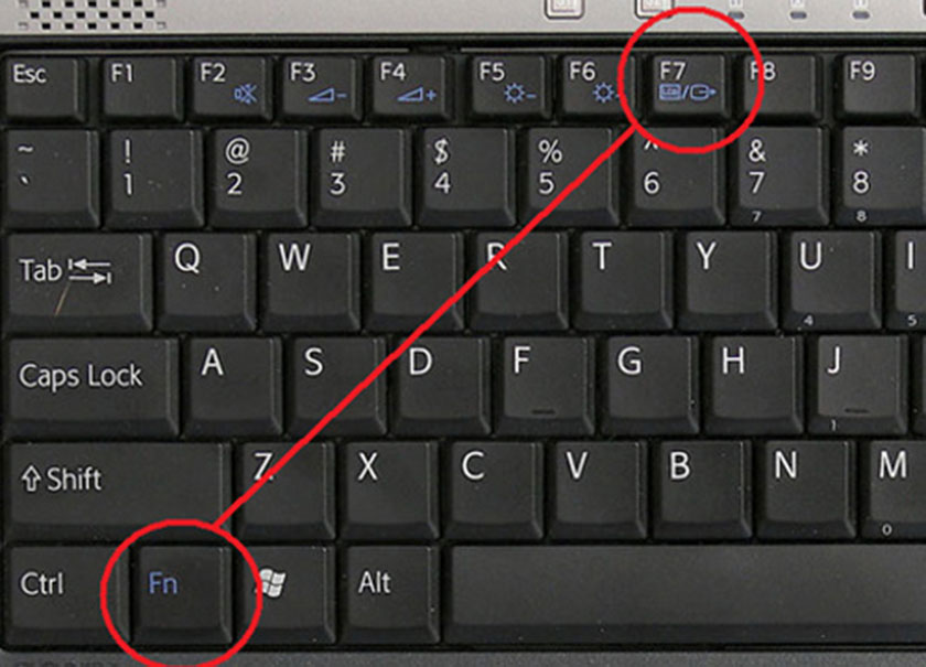 Kích hoạt lại tính năng TouchPad