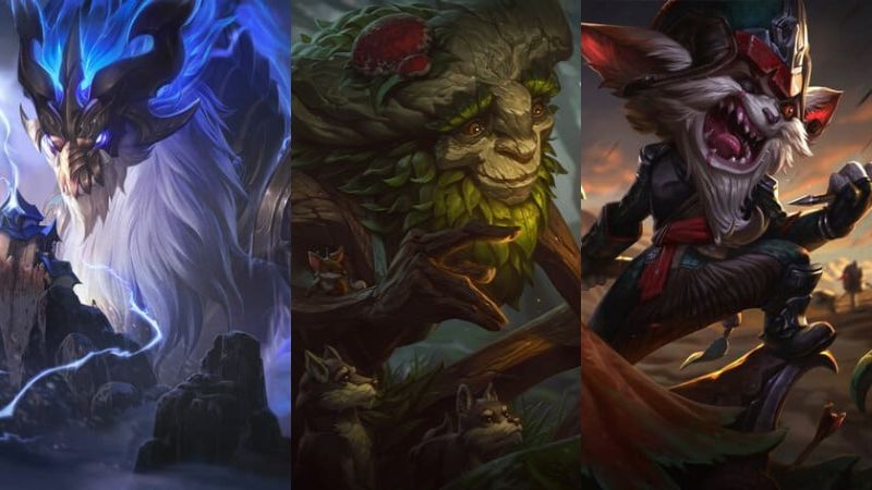 Aurelion Sol, Ivern và Kled top tướng ít skin LMHT nhất