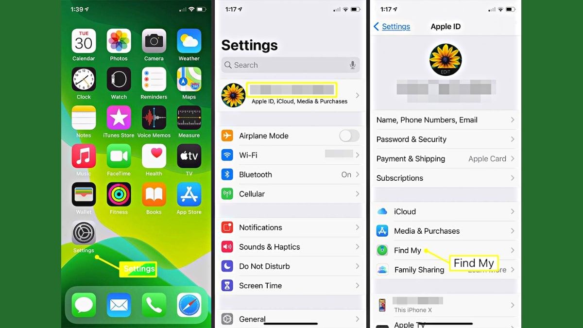hướng dẫn cài định vị giữa 2 điện thoại iPhone
