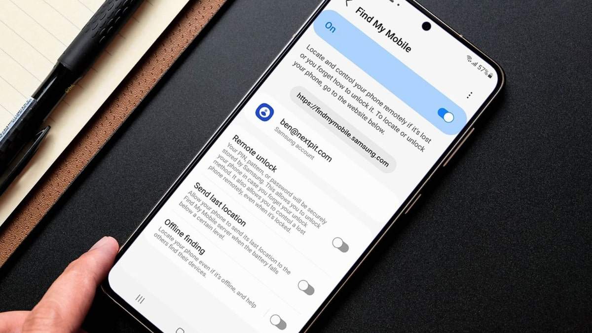 cài định vị giữa 2 điện thoại Samsung