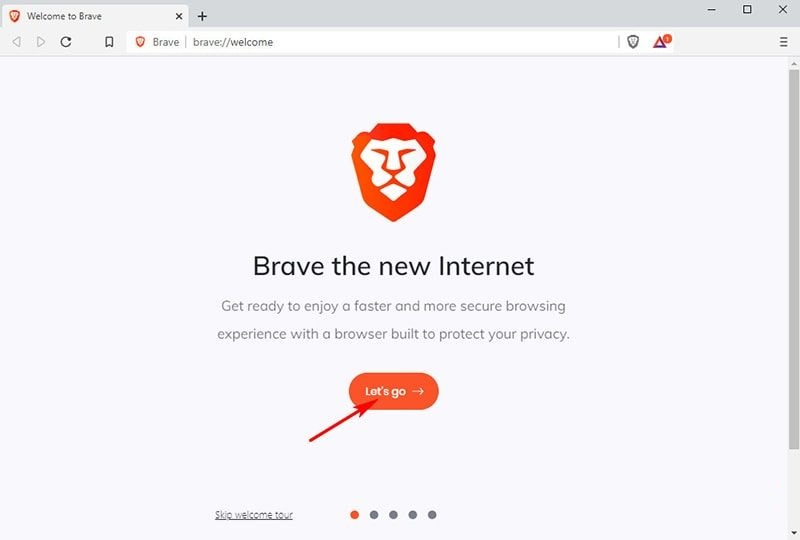 Cách Download và cài đặt Brave Browser trên máy tính bước 5