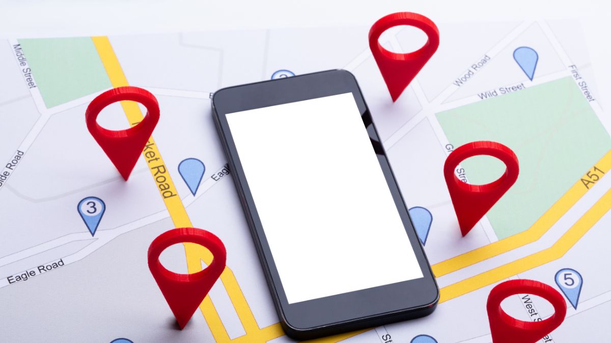 cách định vị iphone bằng Map