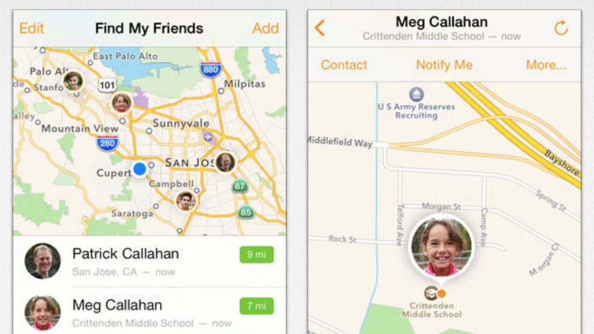 Cách định vị iPhone bằng số điện thoại qua ứng dụng Find My Friend