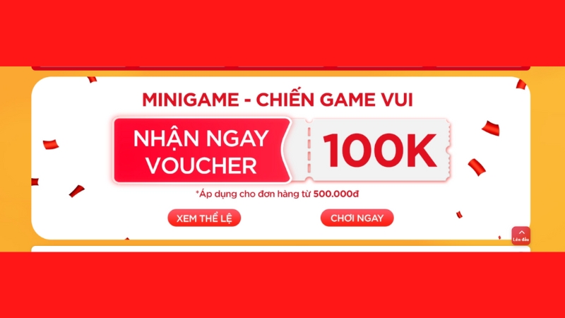 CHIẾN GAME VUI - SĂN VOUCHER KHỦNG - Bước 1