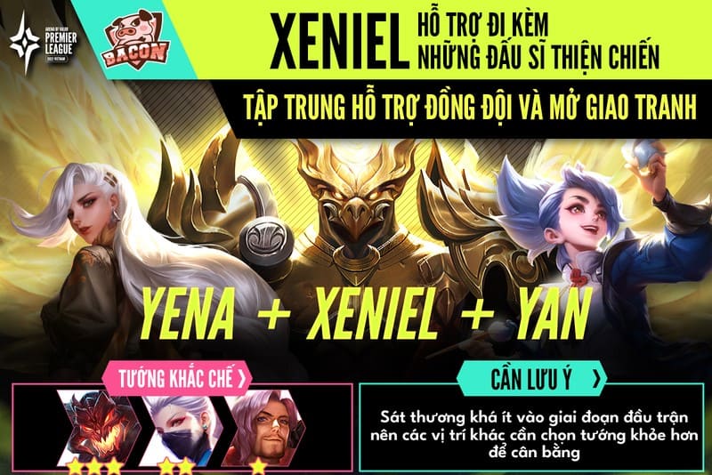 Chiến thuật Liên Quân mùa 24 từ giải APL 2022 - xeniel