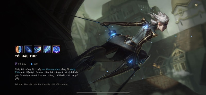 Chiêu 4 Tốc Chiến - Ultimate Camille