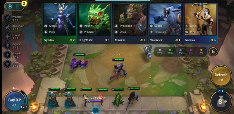 chơi game DTCL Mobile