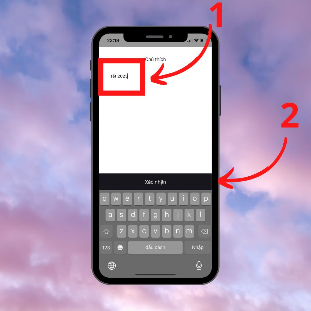 Cách tạo đồng hồ đếm ngược thời gian Tết 2023 trên màn hình iPhone 3