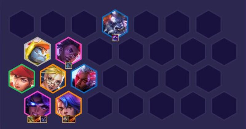 Đội hình Aphelios mùa 8 DTCL meta 12.23 thiện xạ