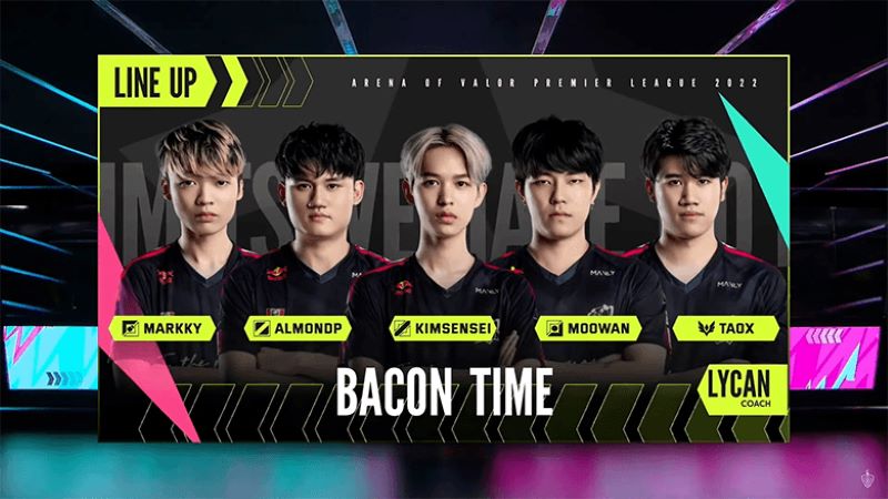 Bacon Time Đội hình Liên Quân xuất sắc nhất apl 2022