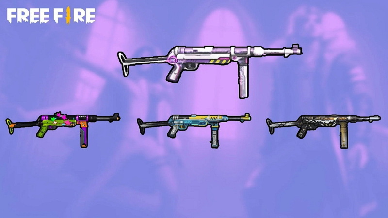Free Fire Space skin súng free