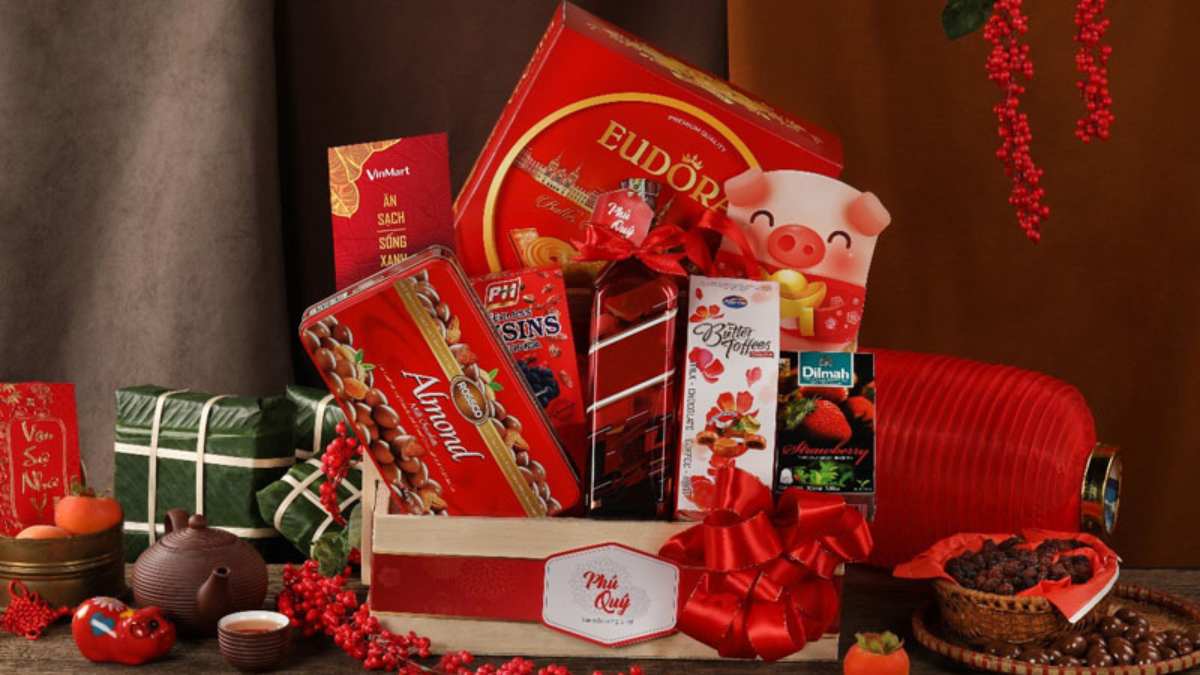 Giỏ quà tết phải phù hợp với người nhận
