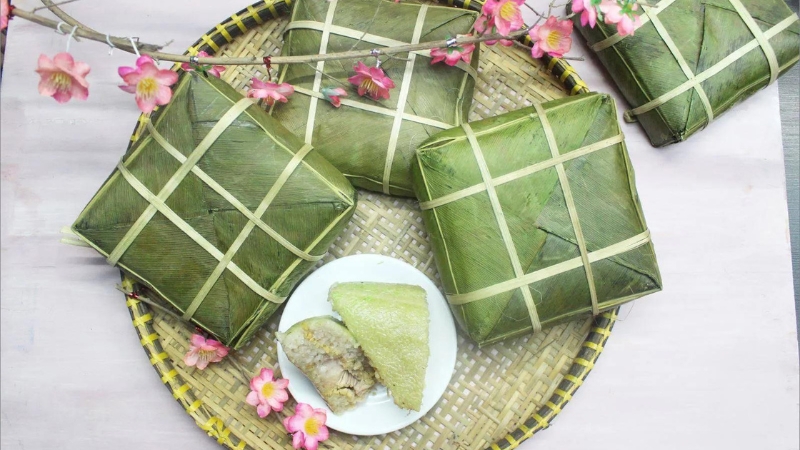 HÌnh nền bánh chưng tết 2023 - 10