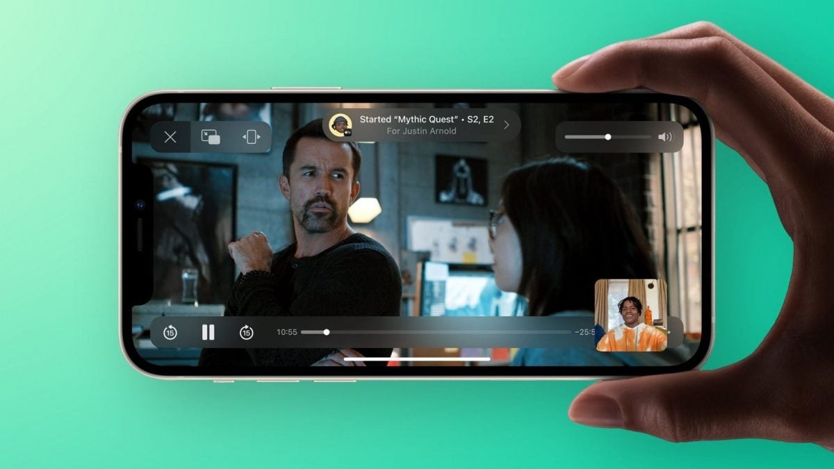Facetime của phiên bản ios 15