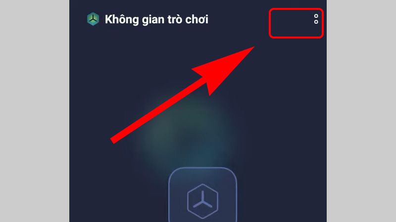 Cách tải không gian trò chơi Realme bước 1