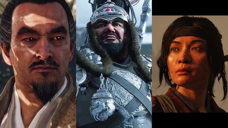 Nhân vật phụ của game Ghost Of Tsushima