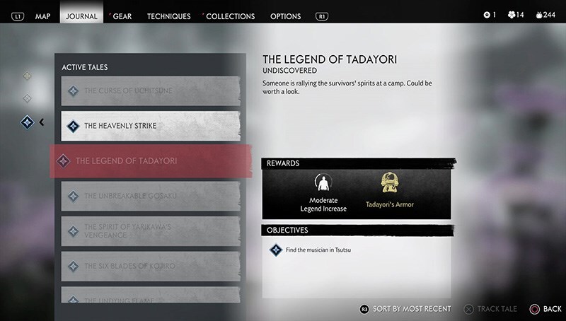 Nhiệm vụ Ghost Of Tsushima