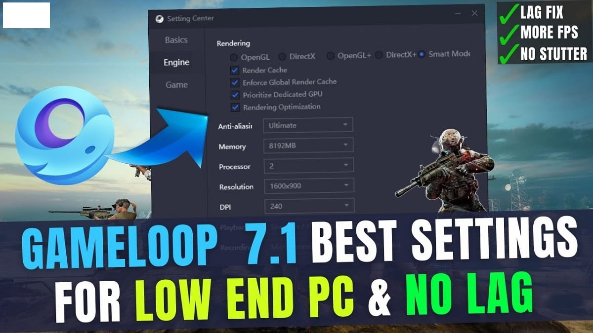 Tencent Gaming Buddy hỗ trợ cho PC cấp thấp