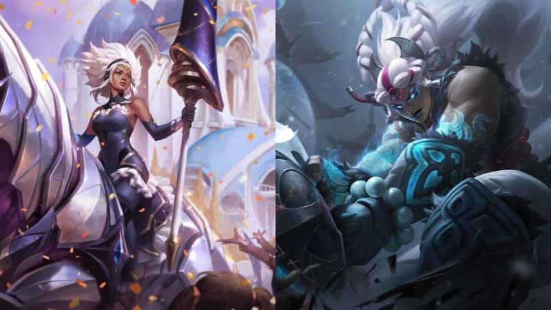 Lillia và Rell top tướng ít skin LMHT nhất