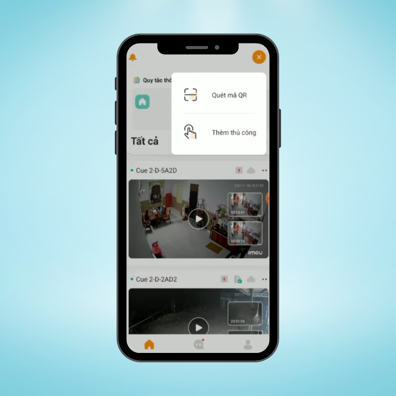 Cách xóa tài khoản camera Imou - Bước 1