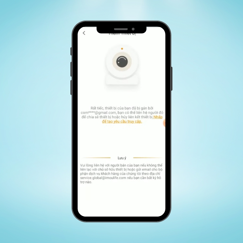 Cách xóa tài khoản camera Imou - Bước 3