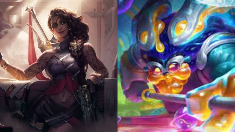 Samira và Ornn top tướng ít skin LMHT nhất