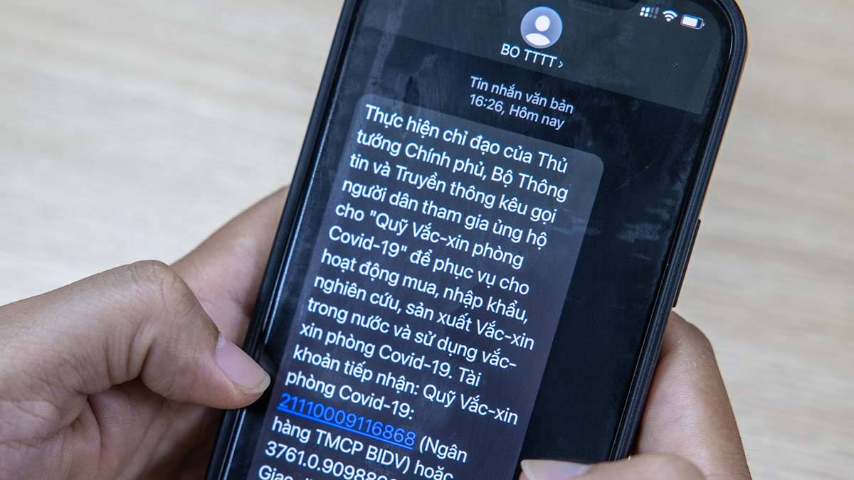 SMS đảm bảo khả năng truyền tin