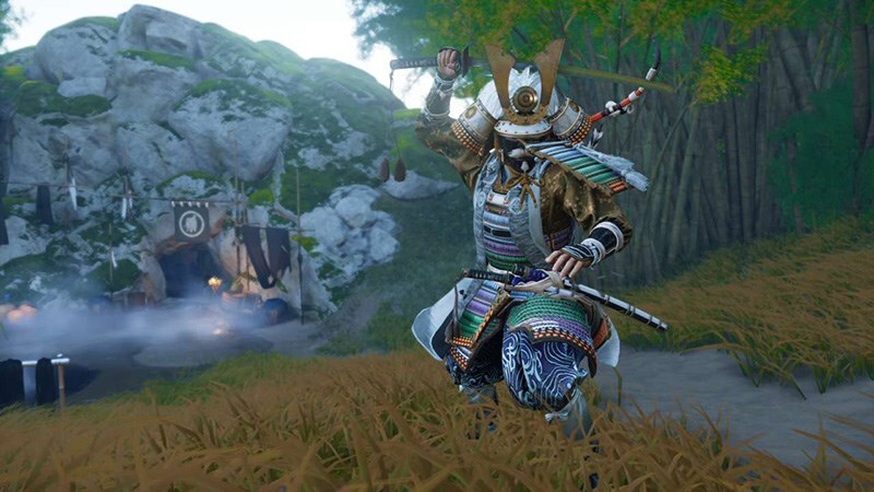 trang bị hỗ trợ và trang phục nhân vật Ghost Of Tsushima